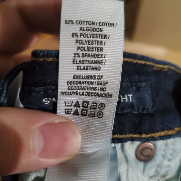 Lucky Brand Jeans Womens 2/26 Dark Blue Sweet Straight Mid Rise Denim - Picture 4 of 15